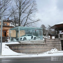 Celosklenené konštrukcie a reklamné presklené boxy | DoMo-GLASS