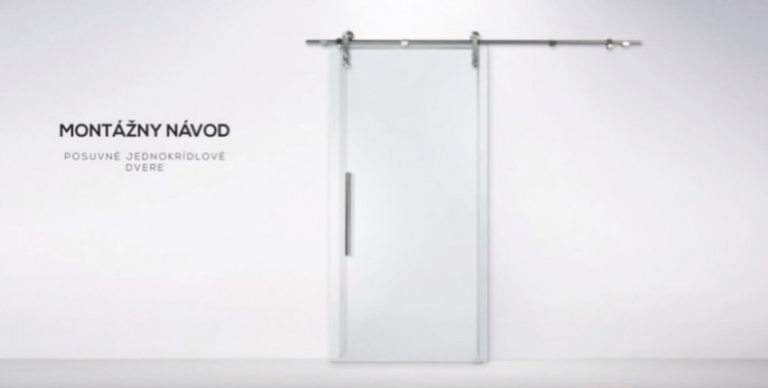 Sliding glass door KOLO video-manual